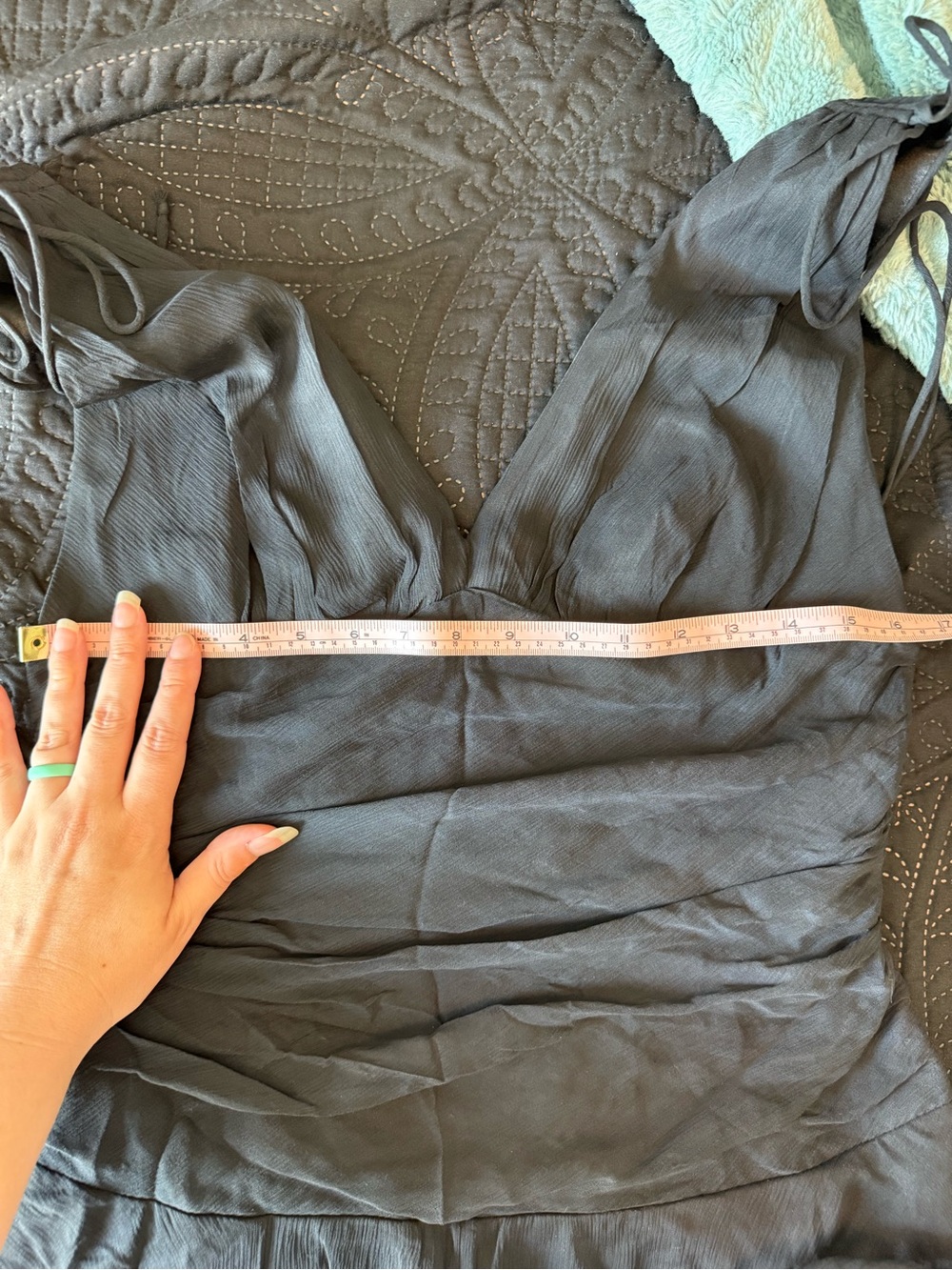 Express Silk Shoulder Tie Dress - Picture 11 of 13